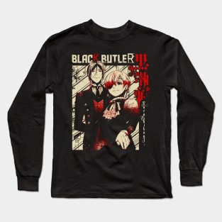 Sebastian michaelis || Ciel phantomhive ||Black butler Long Sleeve T-Shirt